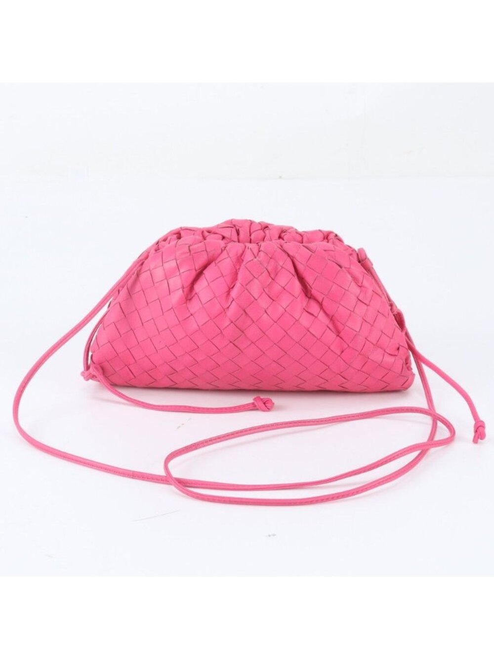 Bottega Veneta Intrecciato Braided the Pouch Leather 2-Way Shoulder Bag